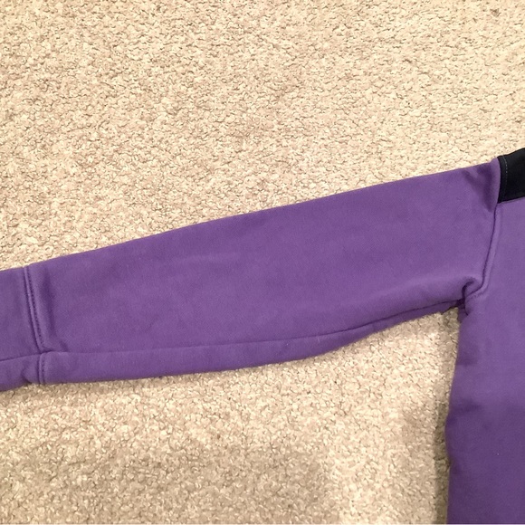 Lands End Boys Purple Quarter Zip Sweatshirt Size 4 - Picture 10 of 11